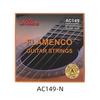 Alice AC149 Flamenco Guitar Strings Crystal Nylon & Carbon Sliver Plated Copper Winding Nano Polished Coating