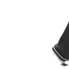 VW Golf IV 97-03 Gear Shift Knob Black + Gaiter with Chrome Frame, 6-Speed, 12mm Hole