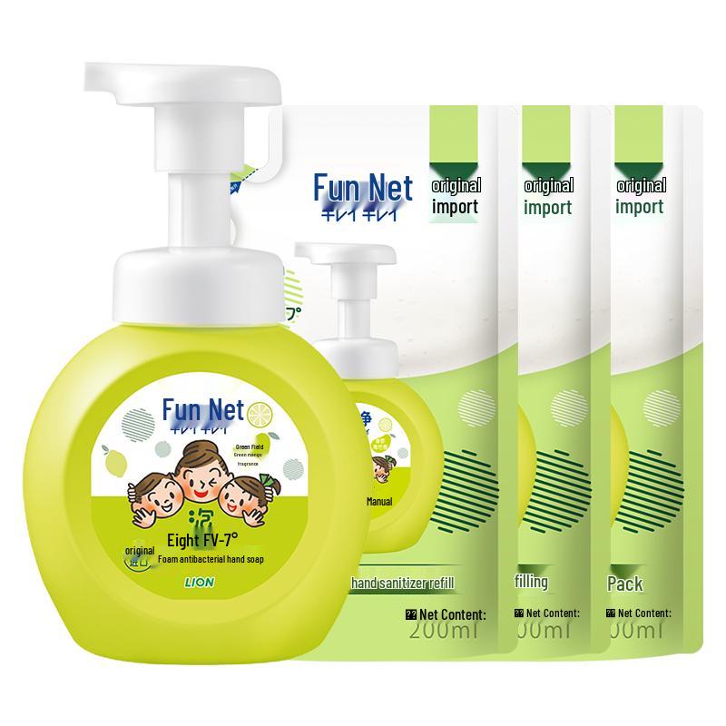 Lion Fun Clean Foaming Antibacterial Hand Soap