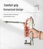High-Pressure Pneumatic & Electric Grease Gun Set with Universal Nozzle and Oiler Accessories