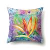 Polyester Pillowcase Plant Fresh Car Decoration Home Printed Pillowcase Sofa Cushion Cover