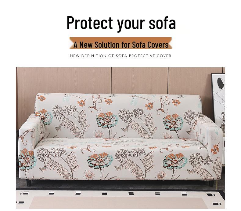 Stretchable Dustproof Sofa Cover, Fully Wrapped for Single, Double, or Three-Seater