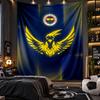 Væghængt Gobelin Fenerbahçe FC Print Stof til Stue Soveværelse Boligindretning