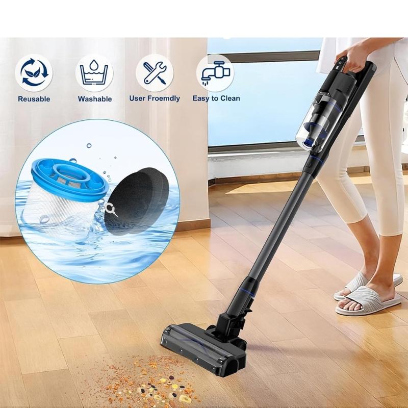 Plastic Filter Set Household Vacuum Spare Part Plastic Vacuum Filter Component Suitable for Household Dirt and Debris