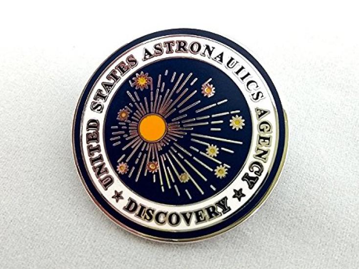 2001: A Space Odyssey Discovery Mission Logo Pin Badge
