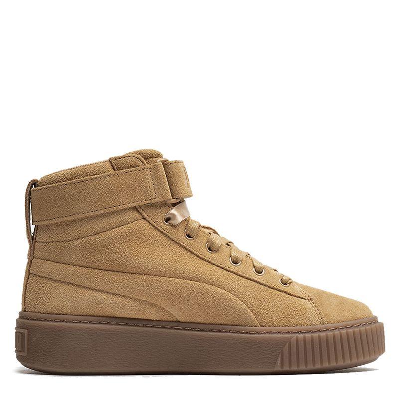 Puma - Women' Shoes - Suede Platform Mid Jr 366018-03 37.5