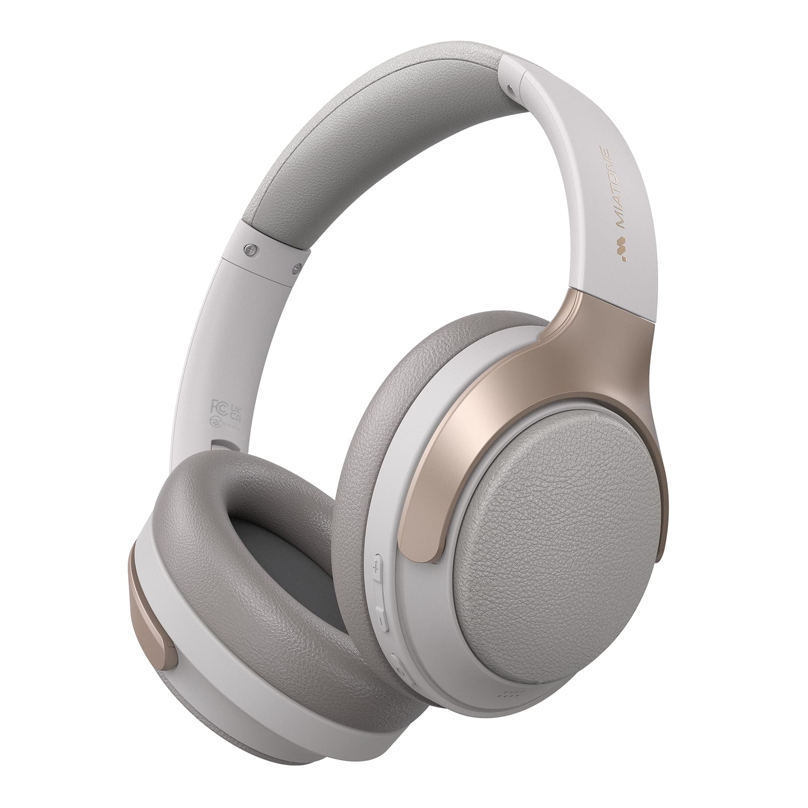 

MIATONE Seattle Wireless Hybrid Active Noise up to Wireless AUX Wired Ambient Sound Capture Deep Headphone Storage Case Up to 60 Hours of 40mm 10mm