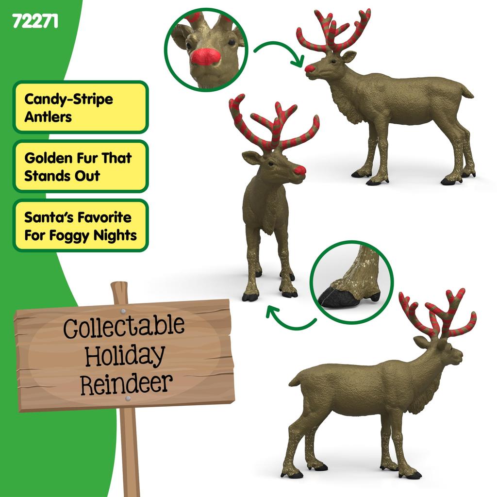 Schleich Wildlife Golden Reindeer 72271