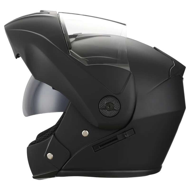 Motorbike Helmet DOT Flip Up Double Lens Unisex Helmet With Visor Cross Section Helmet Modular Flip Helm Motorcycle Helmets