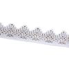 2.5cm Lace Single Wave Edge Elastic Nylon Spandex Silk Trim for DIY Clothing and Underwear