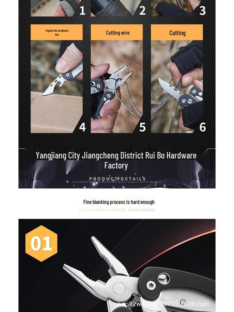 Mini Quick Release Keychain Folding Tool: EDC Multifunction Knife & Pliers for Emergency & Outdoor Use