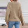 Women's T-Shirt Vintage Floral Print Round Neck Loose Long Sleeve Mid-Length Thumb Leak Top