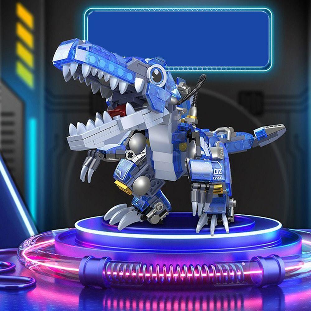 

Spinosaurus Luminous Dinosaur Building Block Toy Velociraptor Model Toy Kids/Boys/Girls style 7