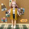 Cyber Red 30cm Secondary Cartoon Face Barbie Doll Dress Up Children's Toy