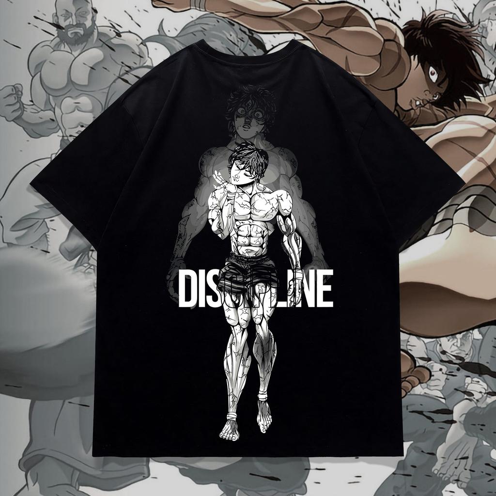 Baki Hanma Short Sleeve Print Tshirt Clothing Tee Women Cotton T Shirt Fashion Summer Tops Y2k Short Sleeves Classic