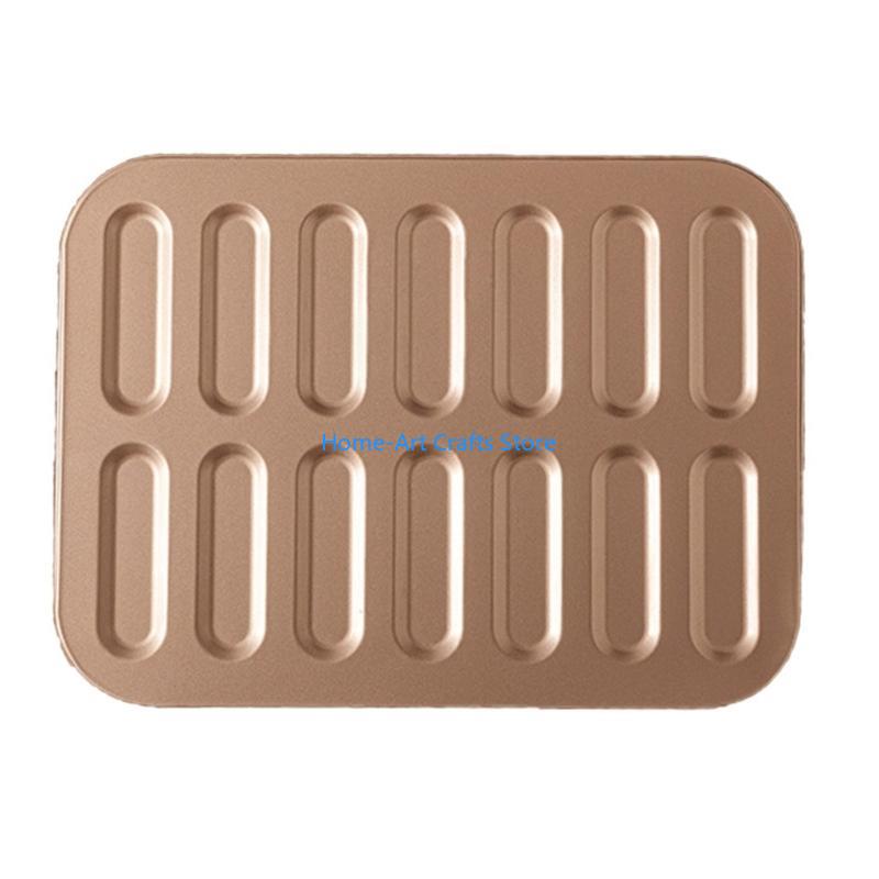 

Y3NA Carbon Steel Finger Cookie Die 14 Cavities Ladyfinger Mould Biscottis Bakewares China Mainland