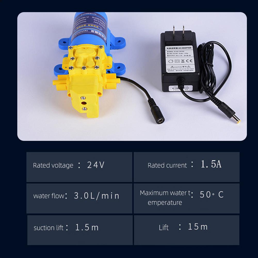 TUNGFULL 24V Electric Water Purifier Pumping Booster Self-priming Household Water Pump General Accessories for Water Purifier