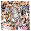 50 Chihuahua Graffiti Stickers Personalized Cartoon Cute Dog Creative Decorative Mobile Phone Case Refrigerator Stickers