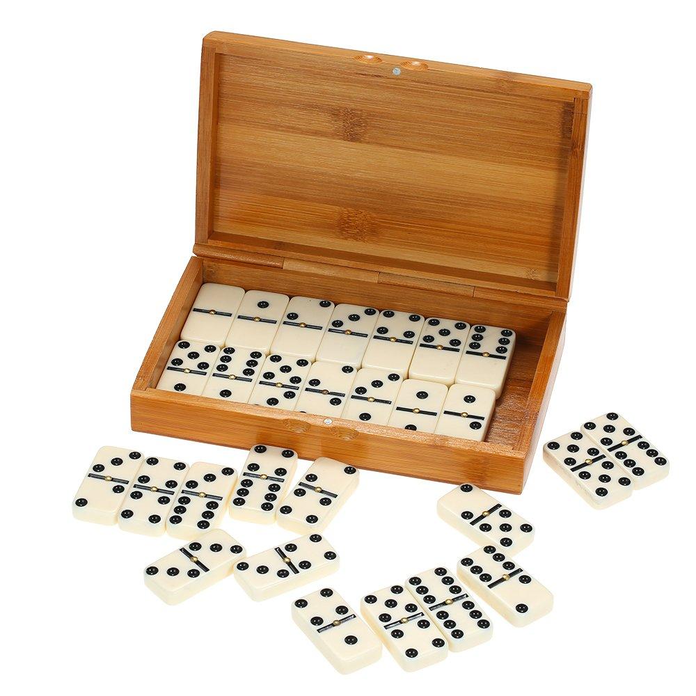 Docooler Dominoes Double Domino Set Recreational Toy for Kids and Adults
