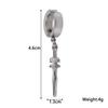 1 PC Men's Open Cuff Copper Color Black Sword Pendants Clip Earrings for Male Non-Piercing Ear Clips Fake Cartilage Earrings