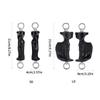 Exercise Grip Handles With Metal Rings For Pull Down Machines And Cable Workouts With Ergonomic Shape And Strong Build