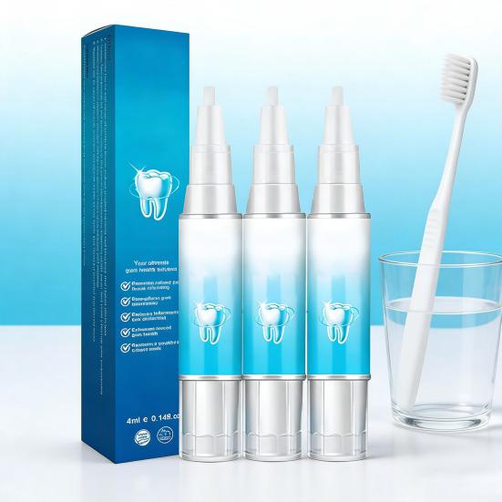 4ML Gum Protection Repair Dental Gel Enamel Safe Teeth Cleaning Gel Pen Teeth Plaque Stain Removal Oral Care Dental Cleaning Gel