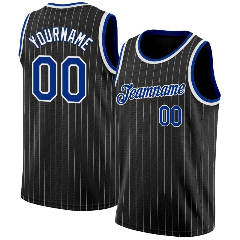 Canottiere Personalizzate con Nome e Numeri Uomo Strisce Colorate Maglie da Basket Estive Sportive Girocollo