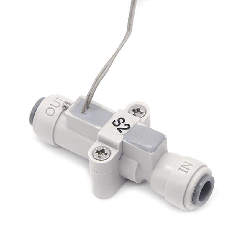 Compact Flow Sensor G1/4" Liquid Water Flow Sensor Flowmeter Water Flow Switch Suitable for Water Dispenser Purifier