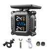 Solar-Powered TPMS for 2-Wheel Electric Motorcycles with External Tire Sensors