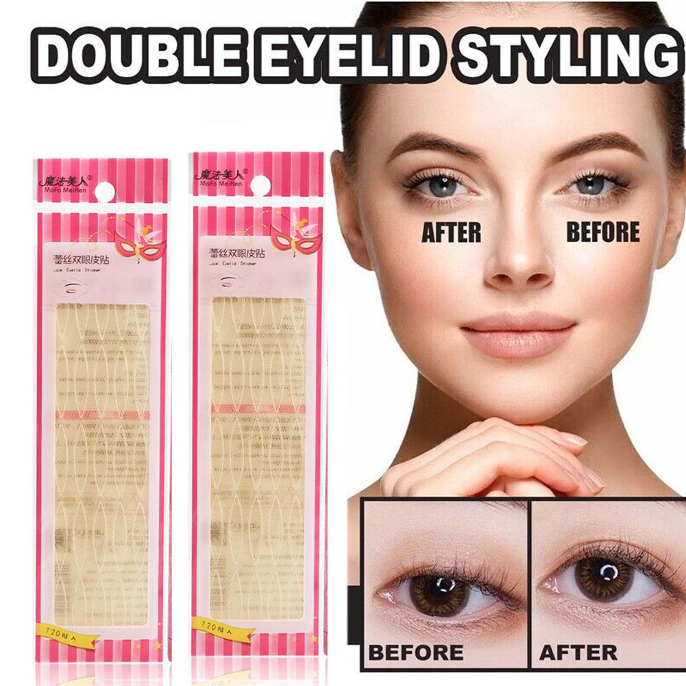 Lace Invisible Mesh Double Eyelid Pads