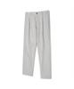 NOTIG Cotton Blend Moleskin Single-Pleat Pants Beige_Okw3Ptlp104I1