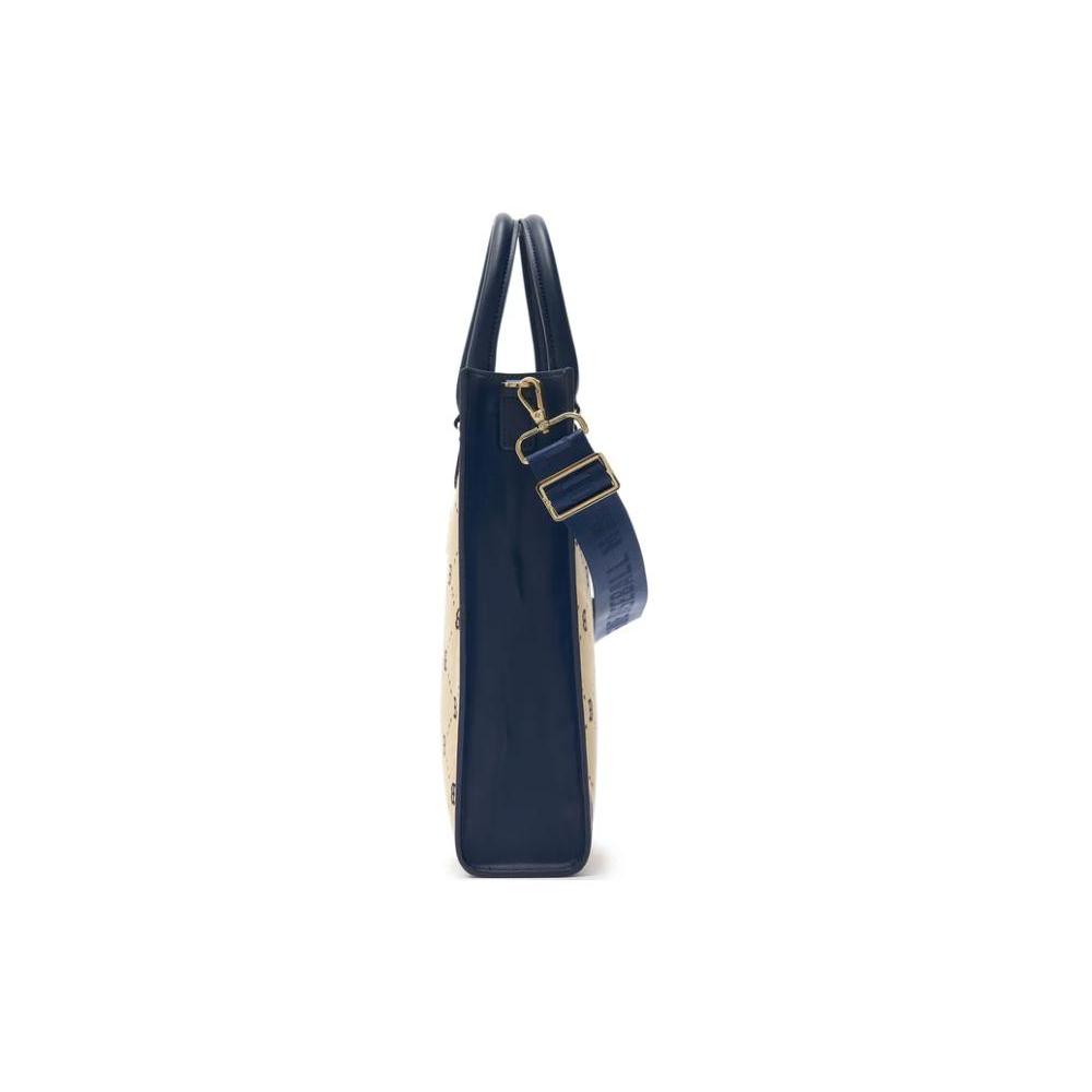 New MLB PVC Tote Bag Shopping Bag Shoulder Bag Crossbody Bag Handbag Medium Size Unisex Khaki 7ACRMD24NGP001-43BGS