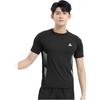 Peak Logo Letter Print Breathable Quick-Dry Short Sleeve Elastic Waist Shorts Casual Sports Suit Unisex Suit Black YS02135+YS01306