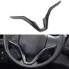For Honda Fit 2018 2019 City 2014-2019 HRV 2016-2019 Vezel 2014-2019 Steering Wheel Trim Decoration Sticker Cover Accessories