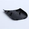 Left Side View Mirror Cap Black 9x8.5cm L*W For 08-12 Fiat Punto /Evo 199