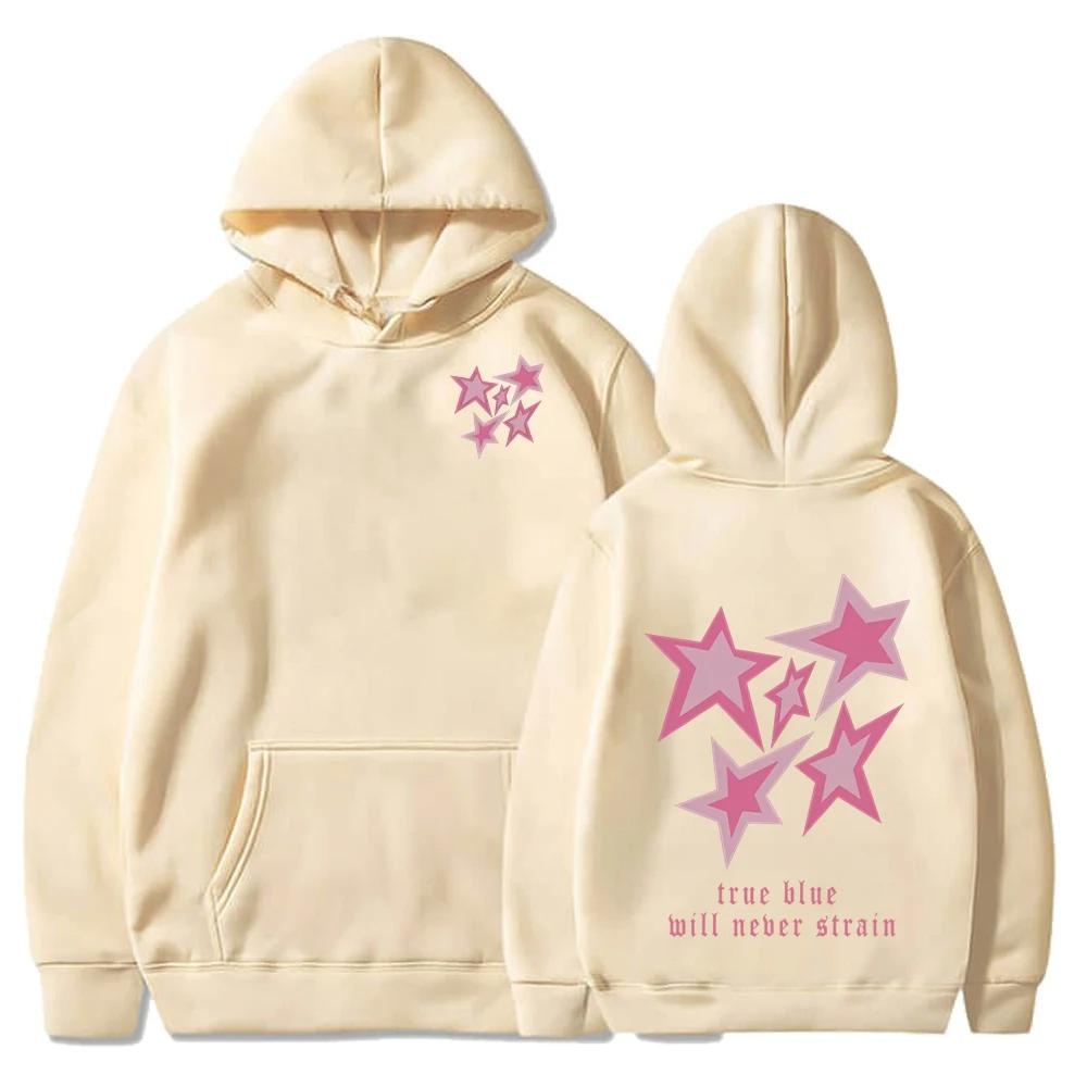 Women‘s Hoodies Creative Stars Printed Autumn Winter Long Sleeve Hooded Sweatshirts Pullover Hooded Clothing