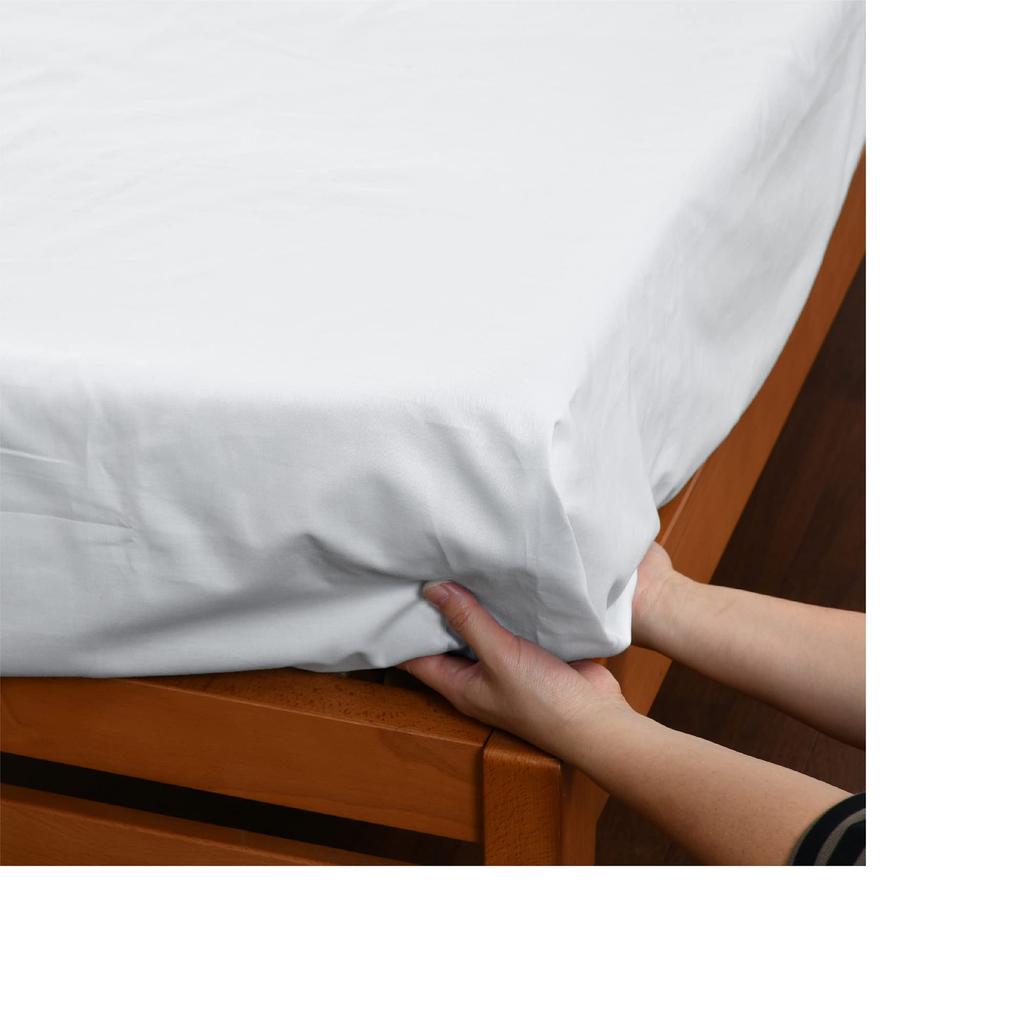 Nishikawa Flat Sheet Single Washable Cotton Broadcloth Plain Beaute BE3601 White PK03401005 [Nishikawa] Skin-friendly 100%