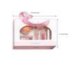HERORANGE Conjunto de Maquiagem com 6 Peças Inclui Gloss Labial, Gloss Labial, Delineador, Blush, Sombra para Olhos, Longa Duração, À Prova d'Água, Conjunto Cosmético