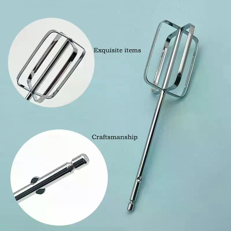 Stainless Steel Hand Mixer Beaters - Universal Whisk Attachments, 1/2pcs Replacement for Electric Mixers, Rust-Resistant