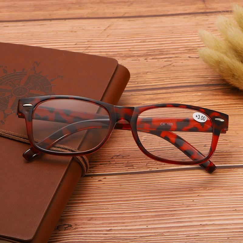 9809 Full Rim TR Frame Presbyopia Minus 250 Supplier Glasses Women Corrective Eyeglasses Flexible Reading Glasses
