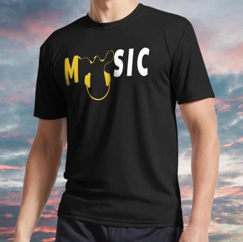 New Shirt Music T-Shirt design Active T-Shirt Funny Size S - 5XL S
