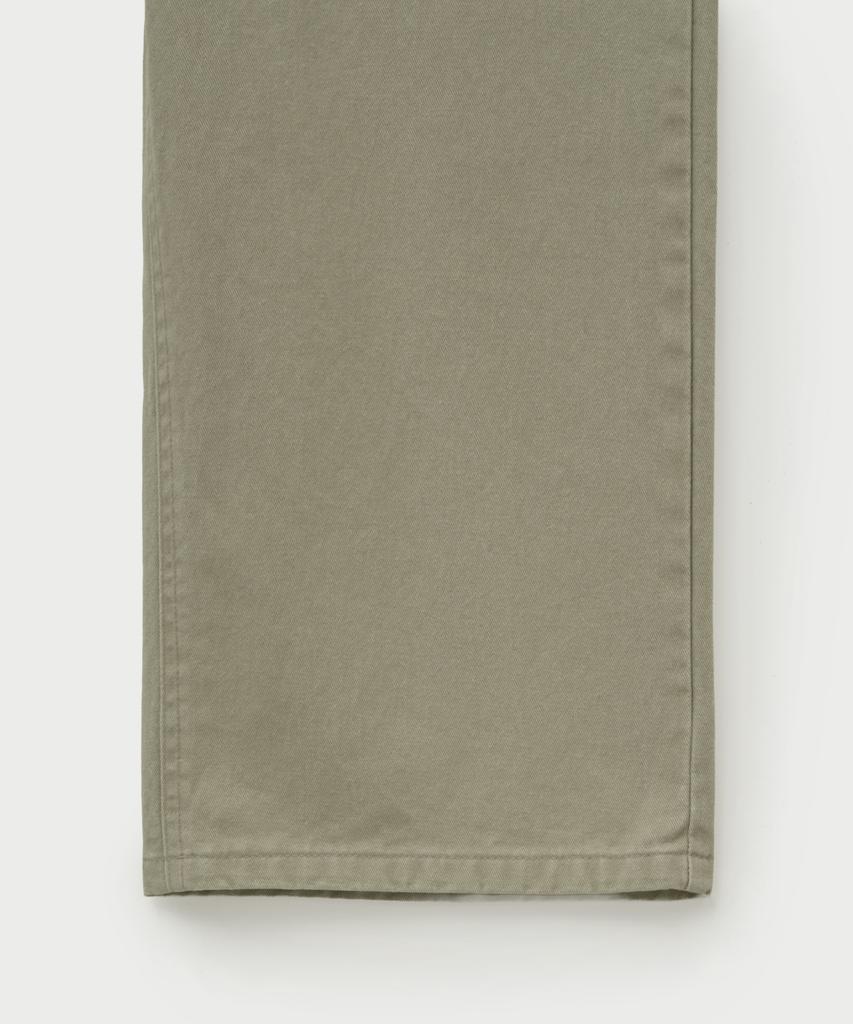 Seteo (W) Dyed Semi-Wide Fatigue Pants Light Beige