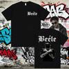 Letní Rapper BEELE Album Tour Merch Pánské Dámské Hip Hop Pop Hudba Street 100% Čistá Bavlna Potisk Tričko Oversized Tričko