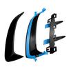 Black Rear Bumper Side Canards For 19-22 Benz W177 A160 - A250 A35 AMG Hatchback