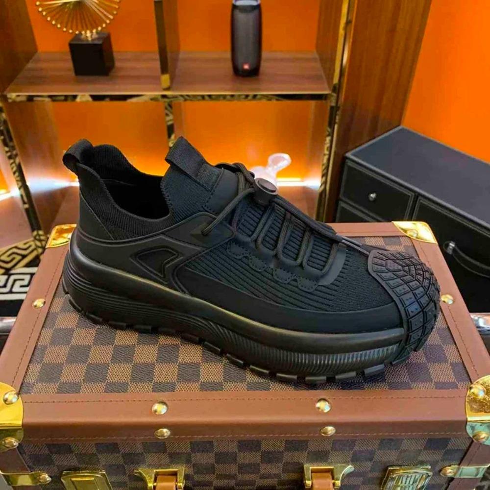 Winter Spring And Autumn New Men'S Casual Comfort Flying Woven Men Shoes High Quality Fashion Trend All Match Handsome Fan