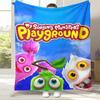 Music Game My Singing Monsters Flannel Blanket,Ultra Soft Warm Plush Throw for Home Bedroom Bed Sofa Cover Office Camping Picnic