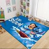 Adventure Lilo Stitch Carpet Rug Soft Washable Antislip Home Living Room Sofa Mats Personalized Christmas Rug