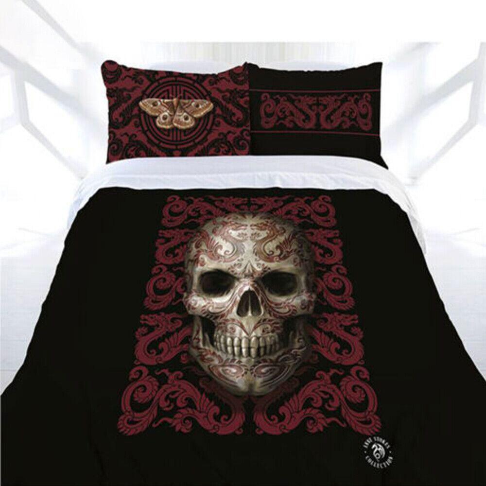 Gotická Fantasy Quilt Doona Anne Stokes Sada povlaků na přikrývku SINGLE DOUBLE QUEEN KING