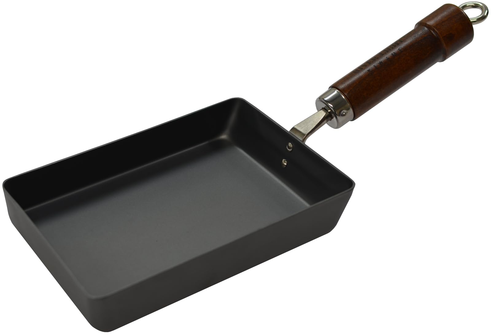 River Light Goku Japan Urushi Iron Frying Iron Nitride Induction Rust Made in KU1613 Pan, Small, Finish, Compatible, Resistant, Japan, чёрный