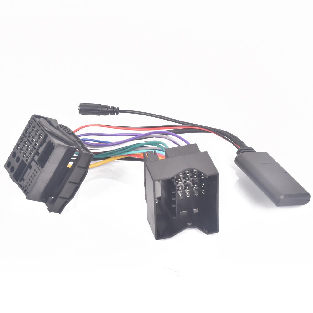 For Peugeot 206 207 307 301 407 For Citroen C4 C5 C6 Berlingo RD4 Radio Harness Microphone Handsfree Bluetooth 5.0 AUX Adapter Radio Accessories 4